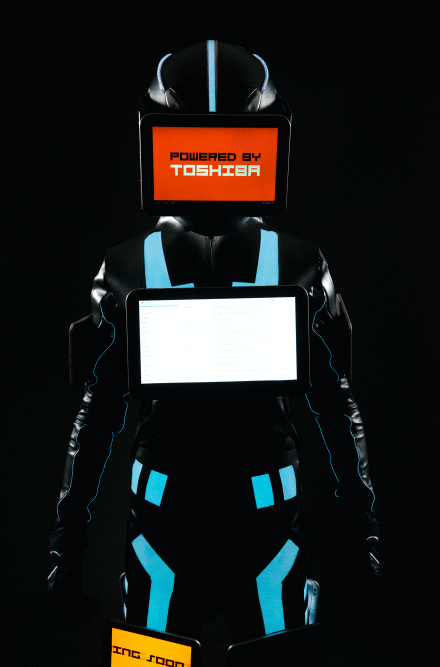 Tablet Man installation 01