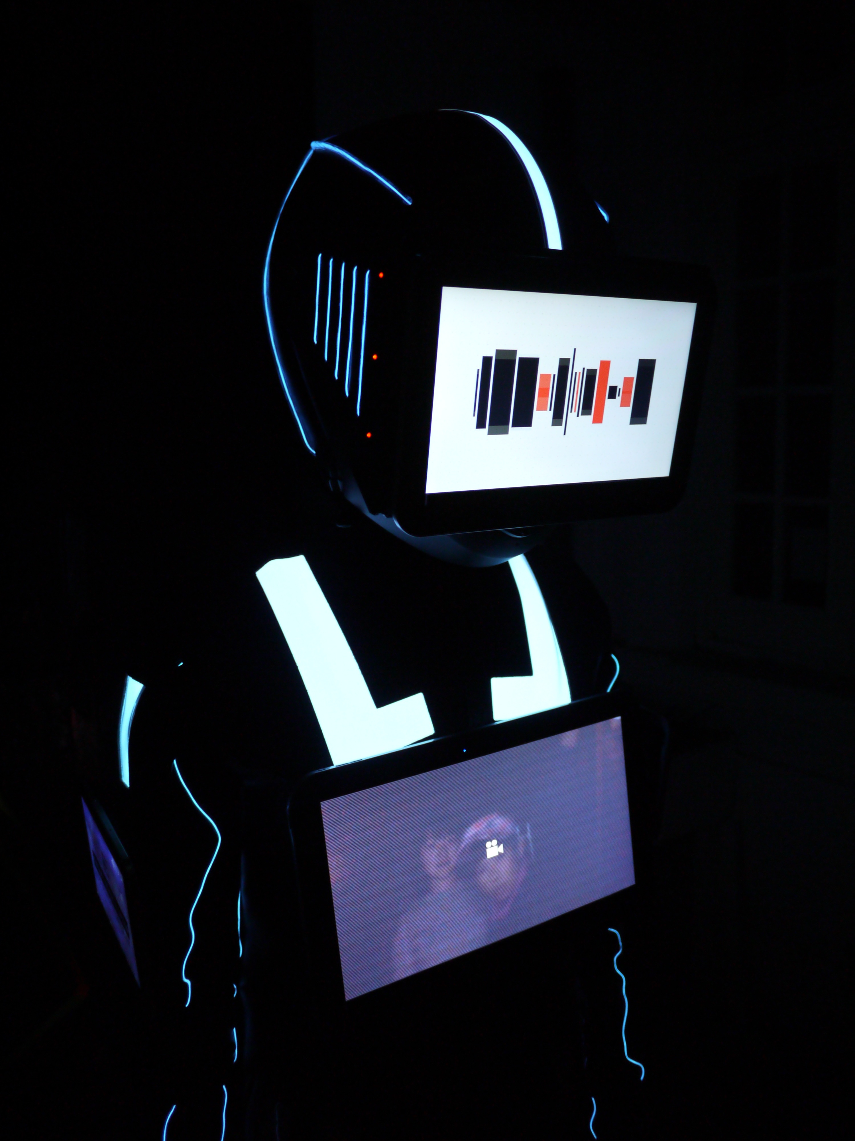 Tablet Man installation 02